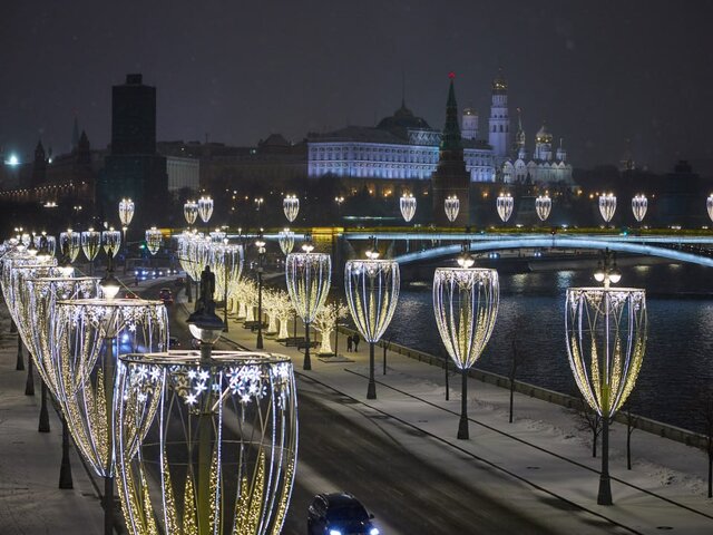 Москвичей предупредили о морозной и звездной ночи на 23 февраля