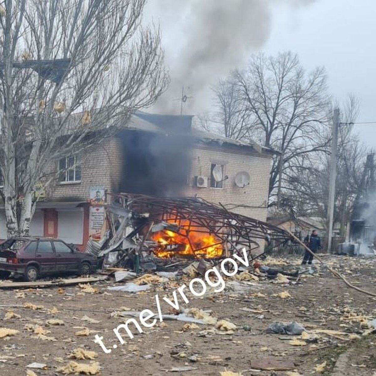 ВСУ нанесли удар по городу Пологи в Запорожской области – Москва 24,  14.01.2023