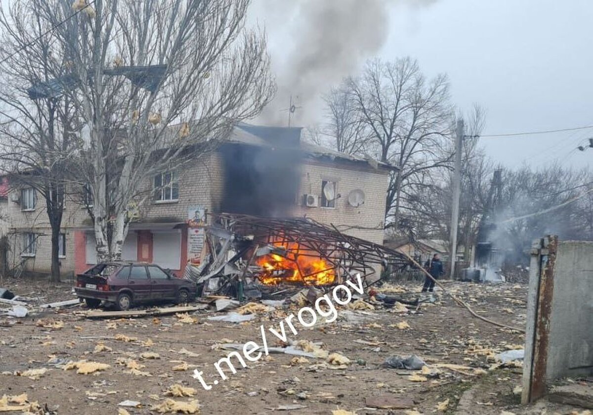 ВСУ нанесли удар по городу Пологи в Запорожской области – Москва 24,  14.01.2023