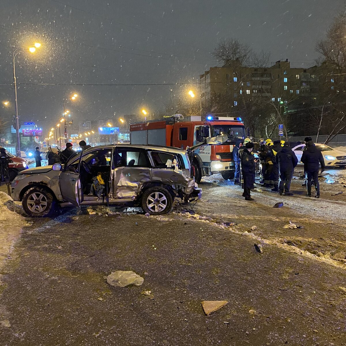 Три автомобиля столкнулись на Севастопольском проспекте – Москва 24,  05.01.2023