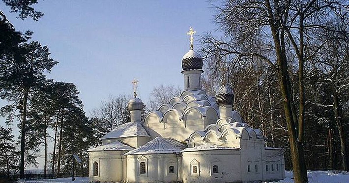 Архангельское зимой фото