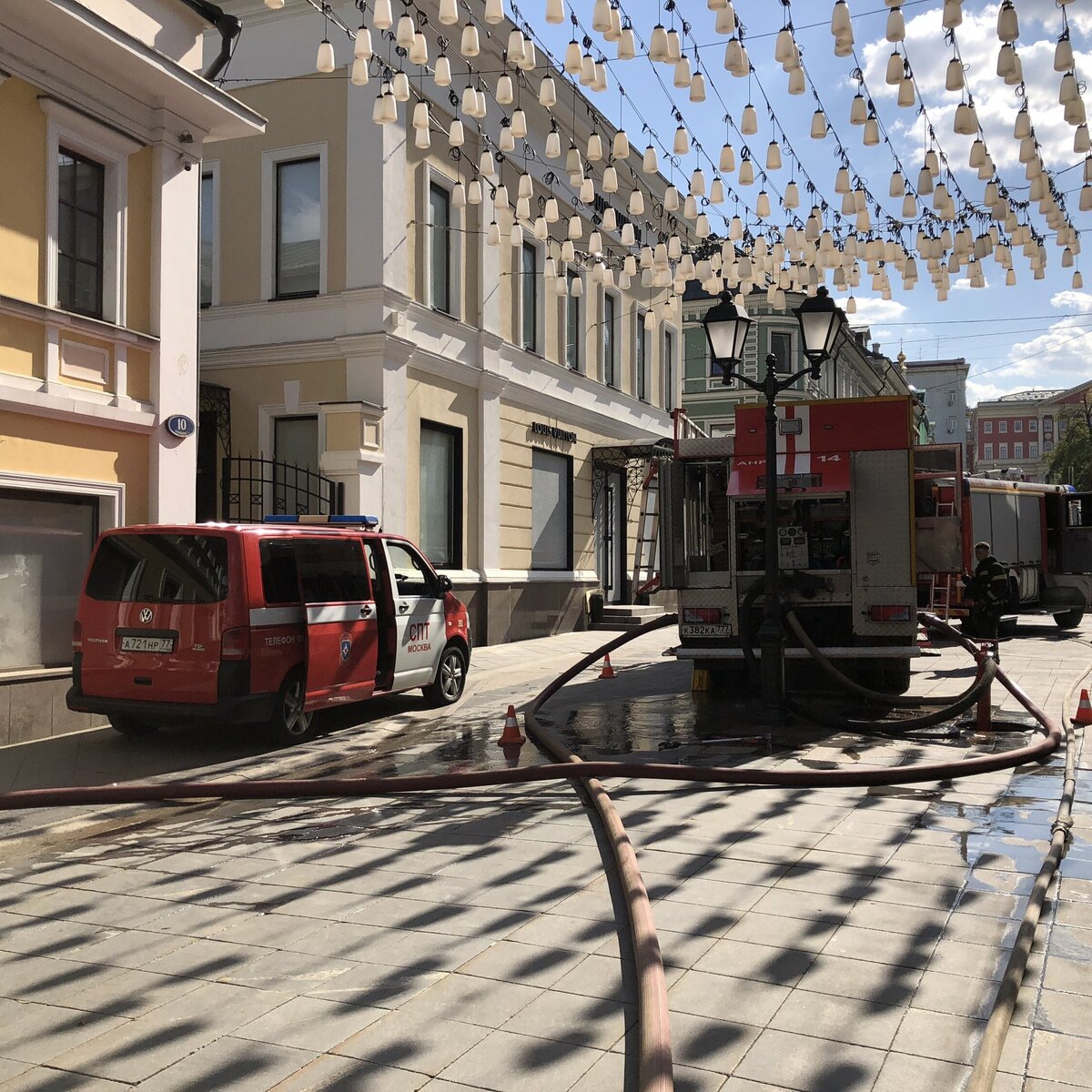 Пожар в Столешниковом переулке ликвидировали – Москва 24, 04.07.2023