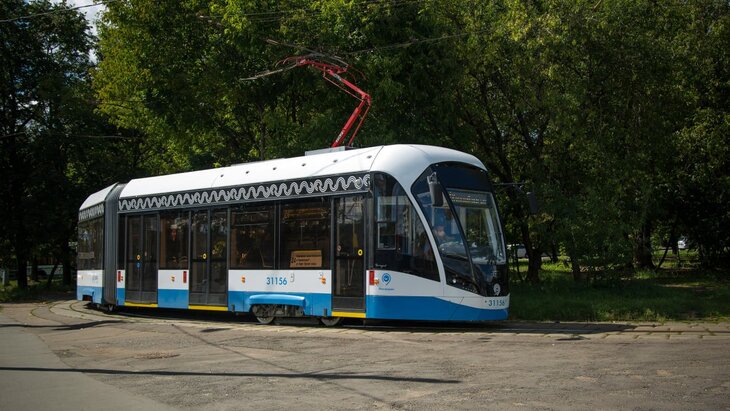 На Шаболовке две недели не будут ходить трамваи