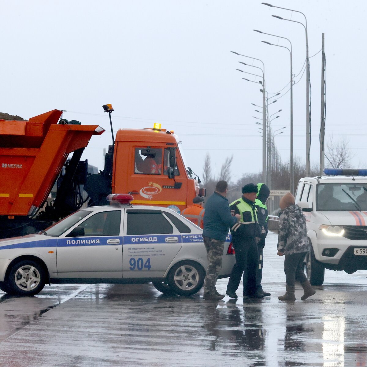 Трассу Саки – Евпатория в Крыму перекрыли из-за шторма – Москва 24,  26.11.2023