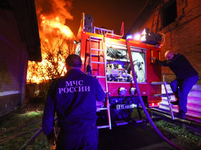 В жилом доме в Волжском произошел пожар, а не взрыв газа – МЧС