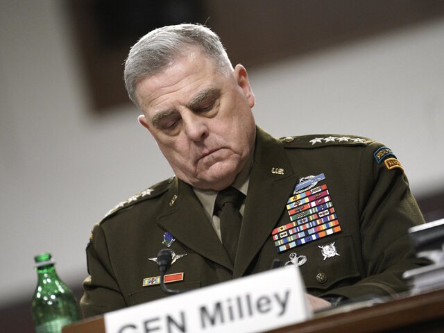 Генерал армии США Милли рассмеялся в ответ на запрос Залужного по F-16