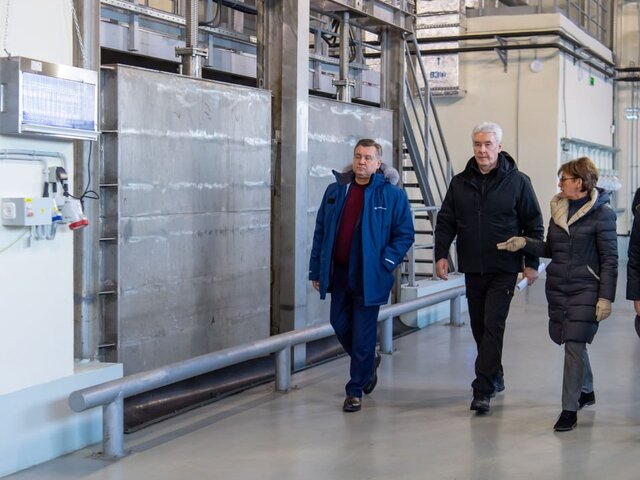 Собянин: основные работы по реконструкции Люберецких очистных сооружений завершены