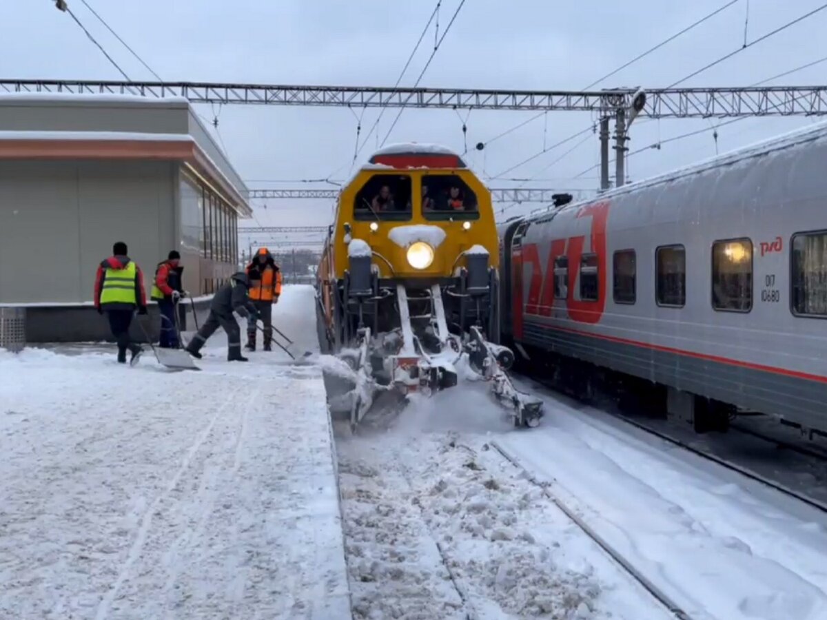 В МЖД заявили о готовности к устранению последствий непогоды – Москва 24,  14.12.2023