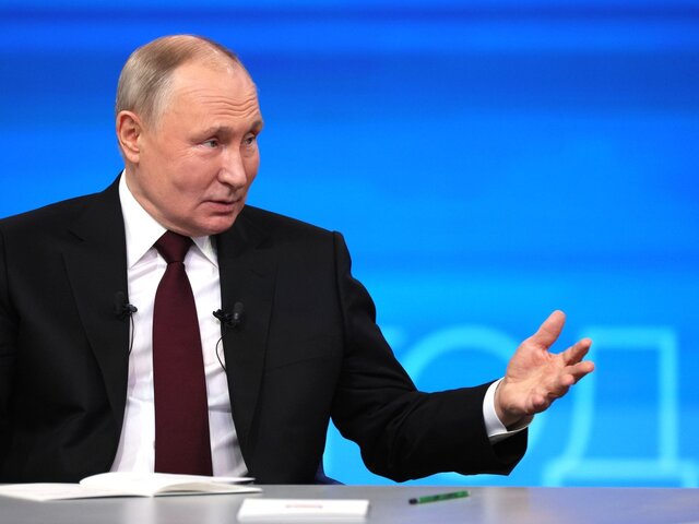 Песков заявил, что Путин остался доволен общением с гражданами в ходе 