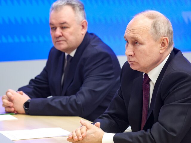 Путин подал документы в ЦИК для участие в выборах президента