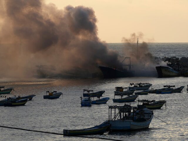 Армия Израиля сообщила о нанесении ударов по военно-морским объектам ХАМАС