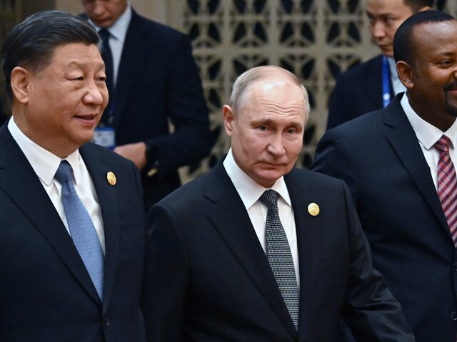 Путин заявил, что РФ рада успехам Китая в реализации инициативы 