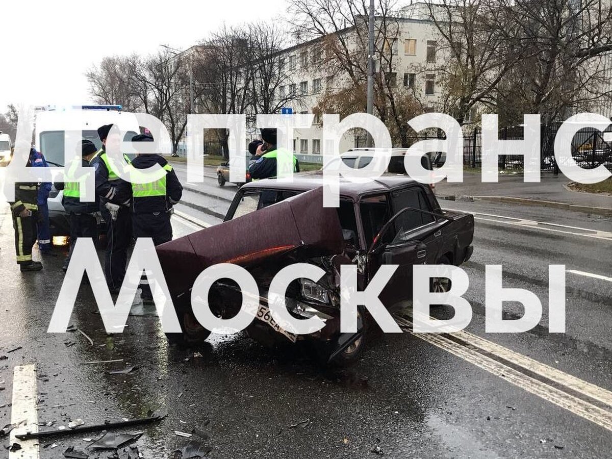 Два автомобиля попали в ДТП на Люблинской улице – Москва 24, 30.10.2023