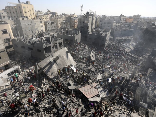 Более 100 палестинцев погибли при ударах Израиля по населенным пунктам Газы – СМИ