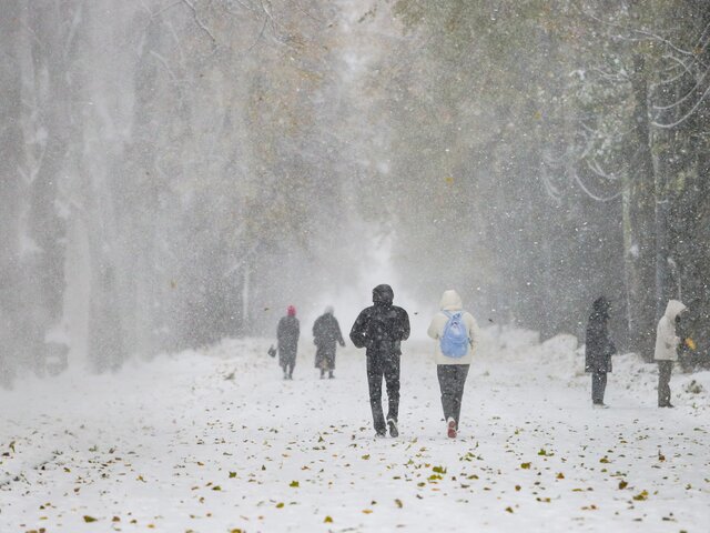 Жителям столицы посоветовали забыть о снеге до середины ноября