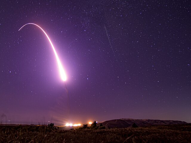 США уведомляли РФ о пуске межконтинентальной ракеты Minuteman III – Песков