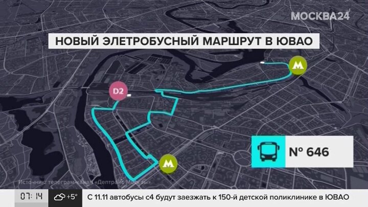 Карта электробусных маршрутов москвы