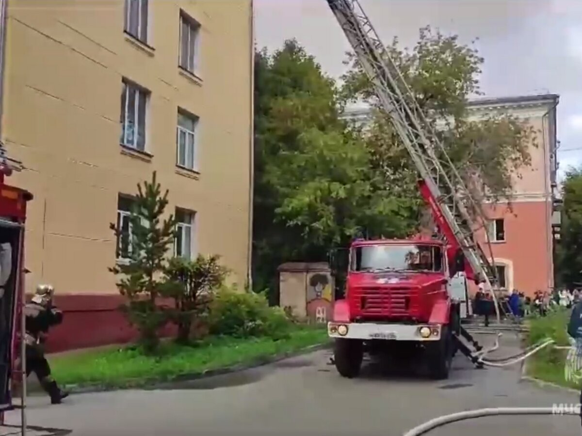 Пожар в пятиэтажном доме в Новосибирске потушили – Москва 24, 06.09.2023