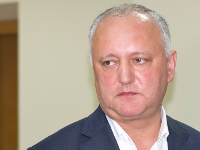 С экс-президента Молдавии Додона сняли запрет на выезд из страны