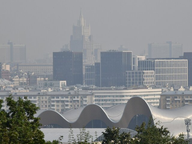 Синоптик объяснил причины появления дымки в Москве