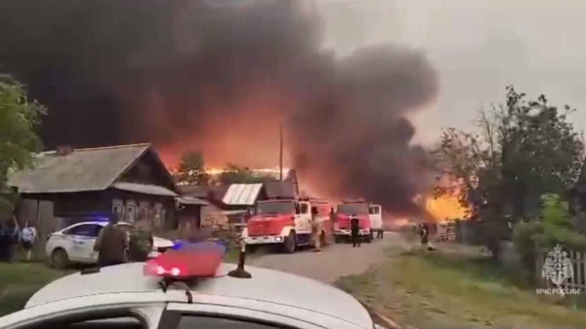 Один человек погиб при пожаре в селе Шайдуриха Свердловской области –  Москва 24, 13.07.2023