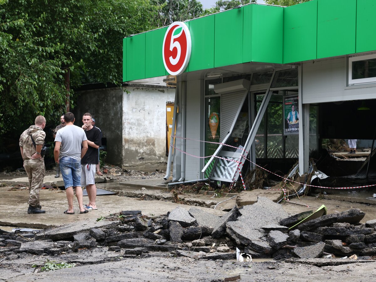 Поселок Новомихайловский на Кубани полностью освободили от воды – Москва  24, 15.07.2023