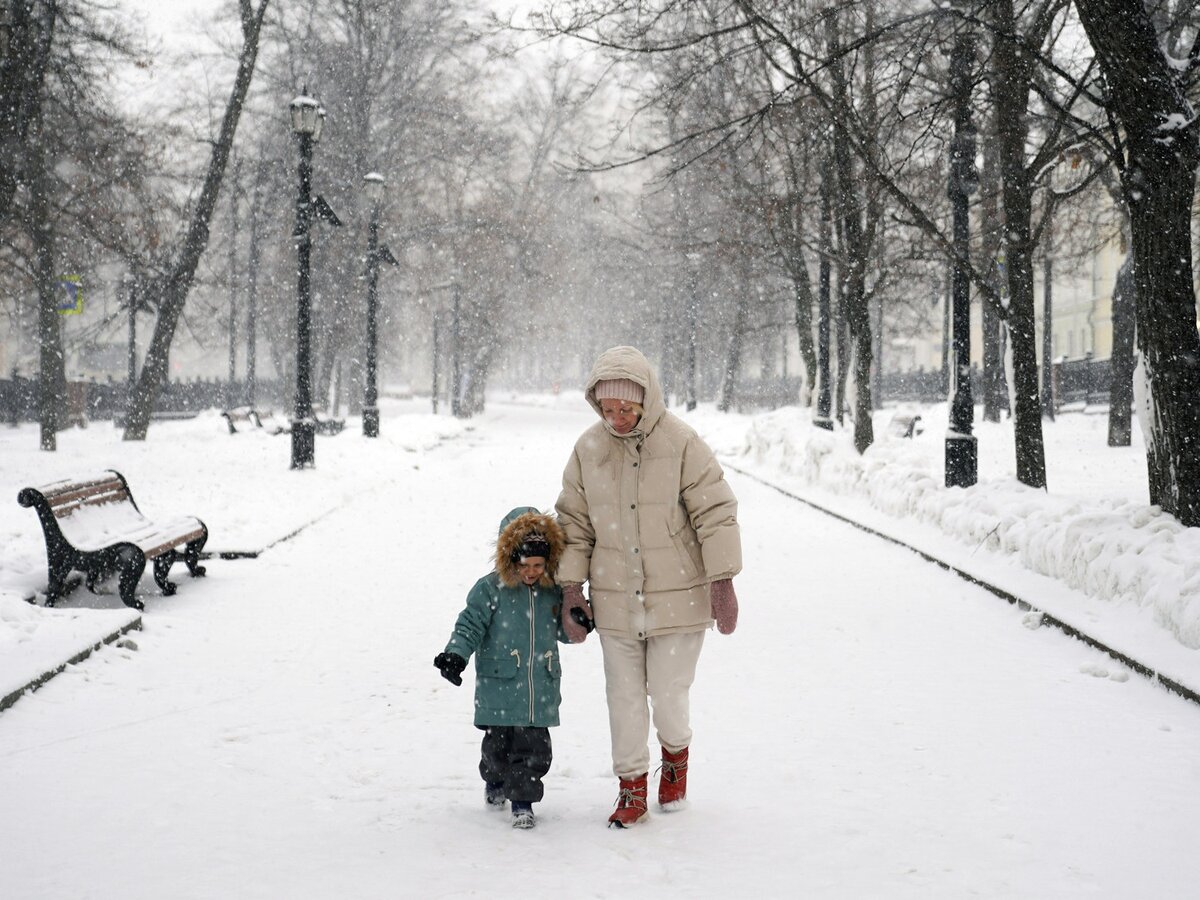 Снегопад продлится в Москве до утра 24 января – Москва 24, 23.01.2024