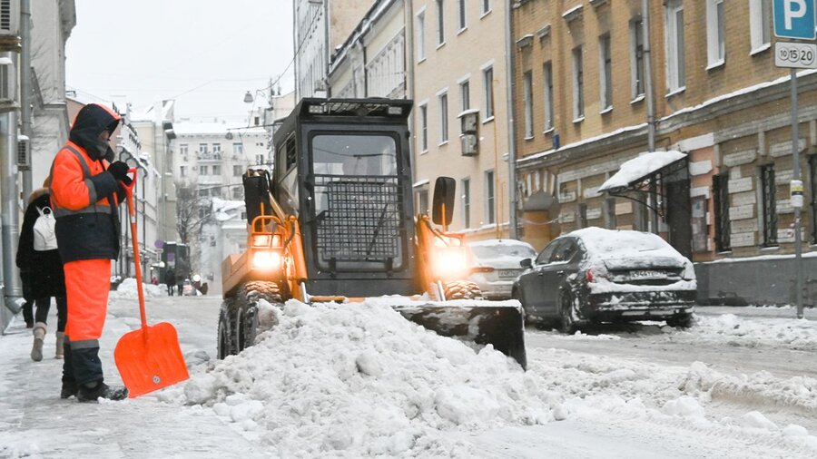 Погода снежный покров