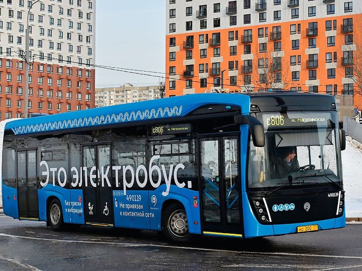 Электробусы вышли еще на один маршрут на юге столицы – Москва 24, 12.01.2024