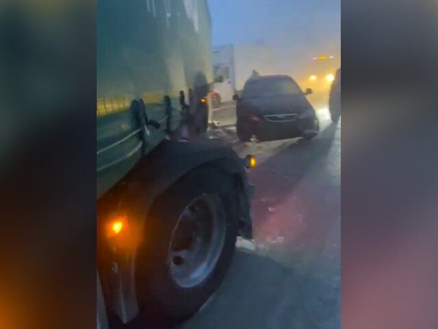 Аварии с участием 20 автомобилей произошли на трассе М-7 в Татарстане