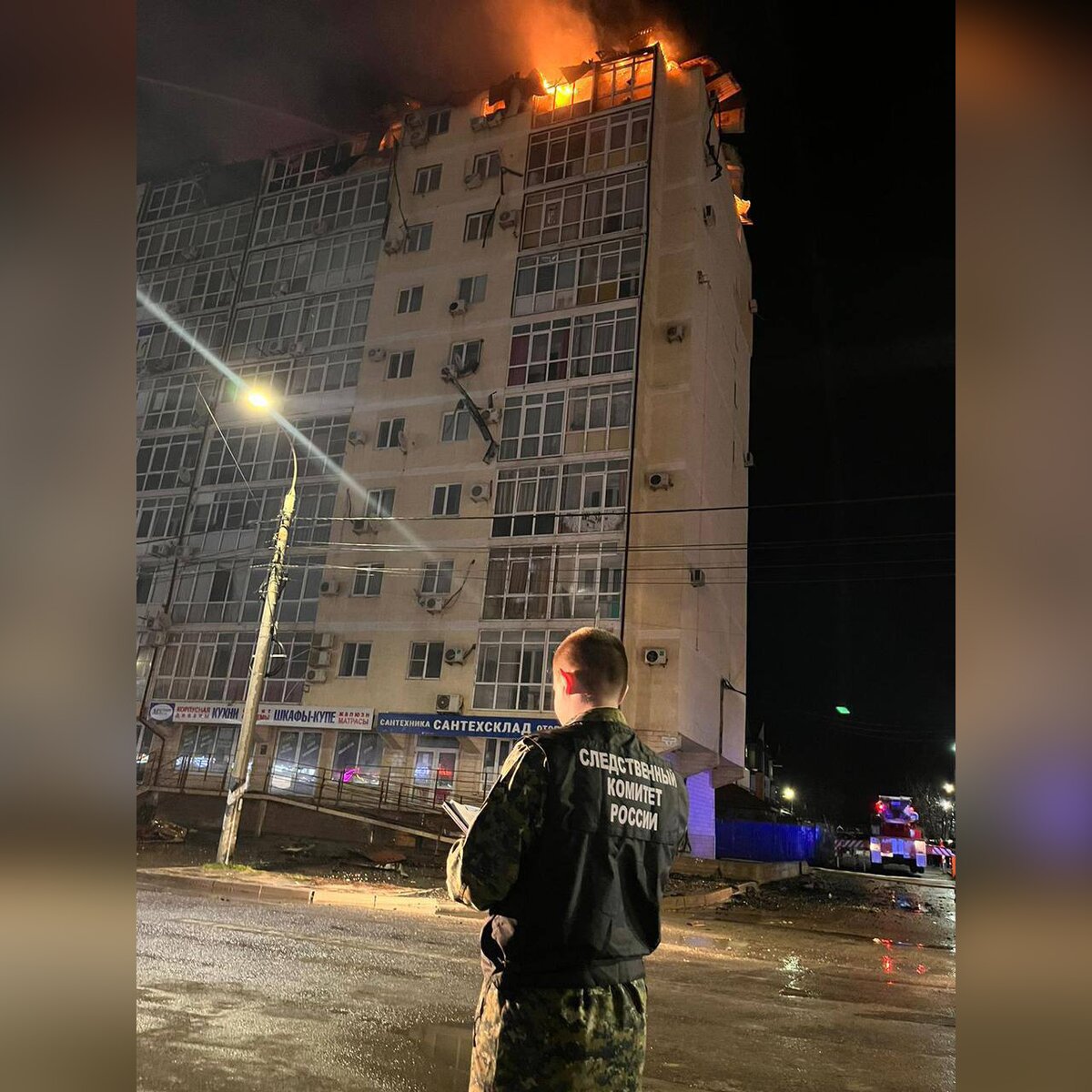 Построившие горевший в Анапе дом предприниматели проходят подозреваемыми –  Москва 24, 16.02.2024