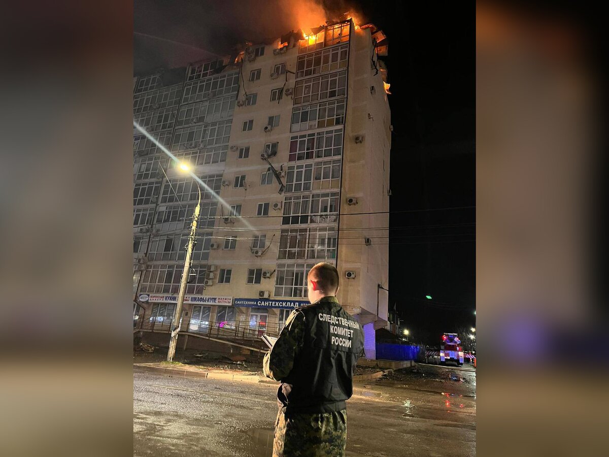 Построившие горевший в Анапе дом предприниматели проходят подозреваемыми –  Москва 24, 16.02.2024