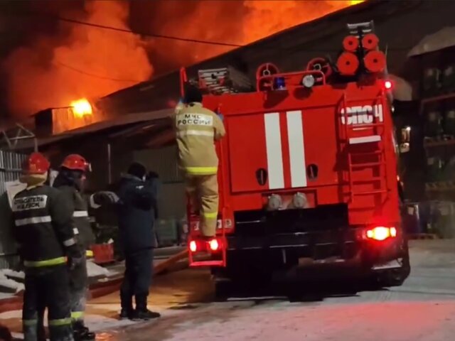 Пожарные локализовали возгорание в Ижевске