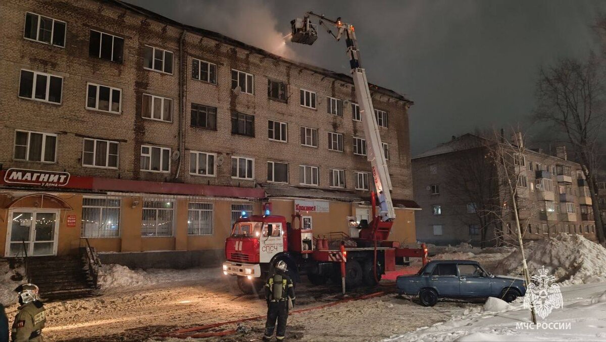 Пожарные потушили возгорание в жилом доме в Тульской области – Москва 24,  30.01.2024