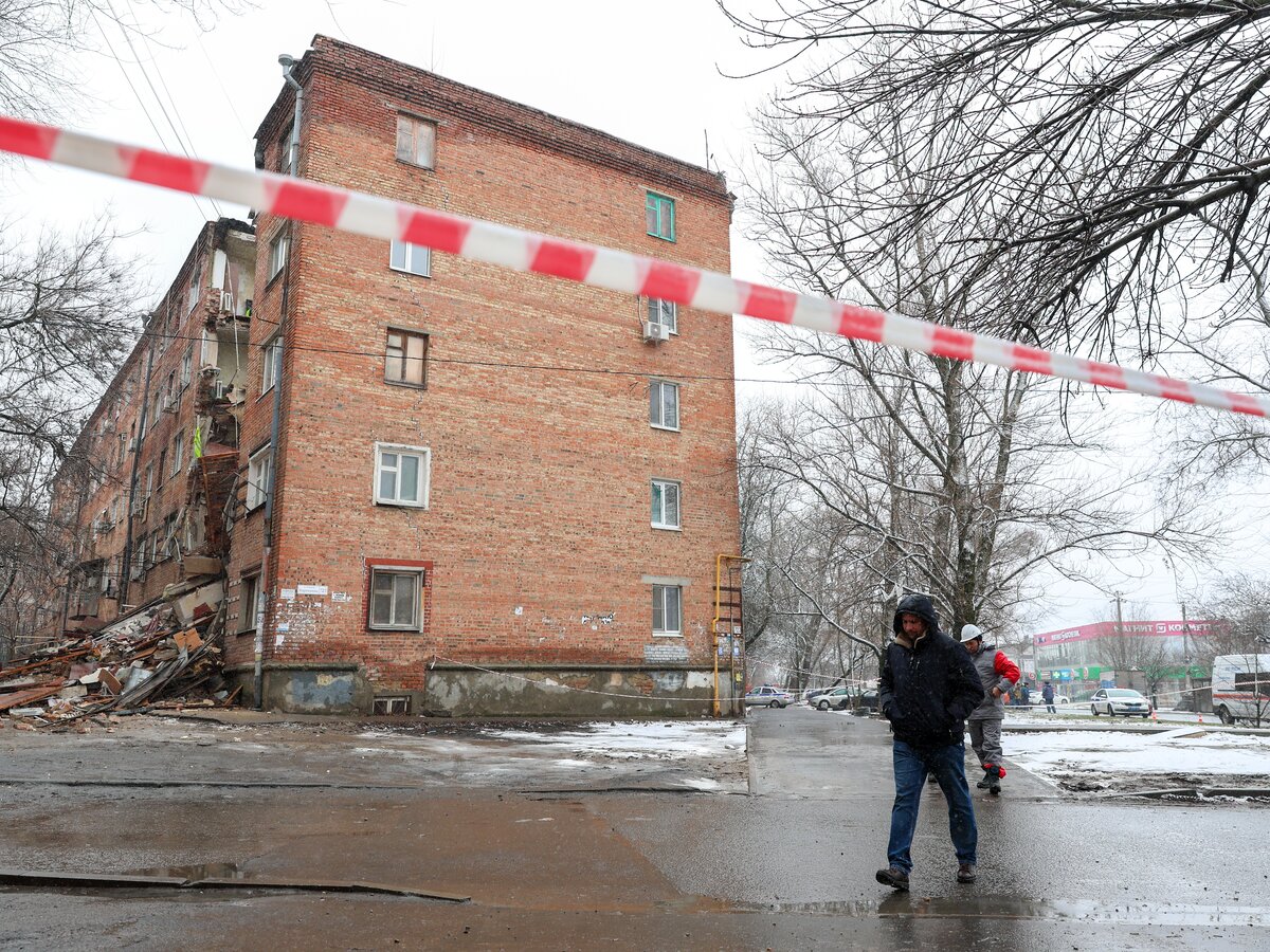 Жильцы обрушившегося дома в Ростове получат единовременную помощь – Москва  24, 28.01.2024