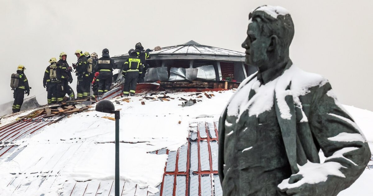 Сгорел театр сатиры в москве