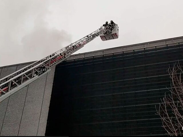 Пожар в здании Театра сатиры в Москве ликвидировали