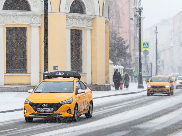 В Москве число ДТП с такси снизилось на 7% в 2023 году
