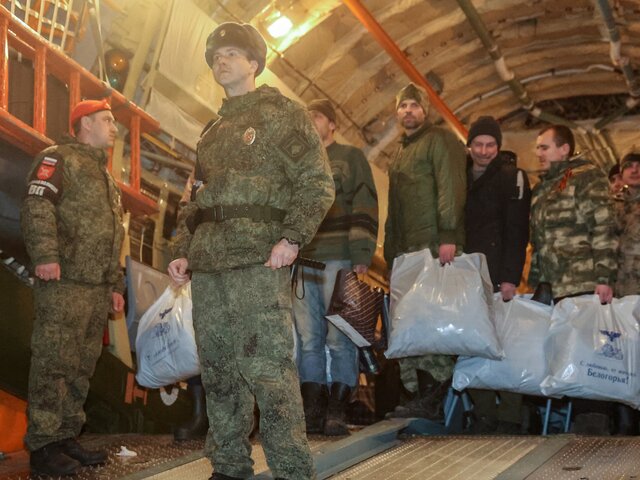 Освобожденные из плена ВСУ российские военные доставлены в Москву