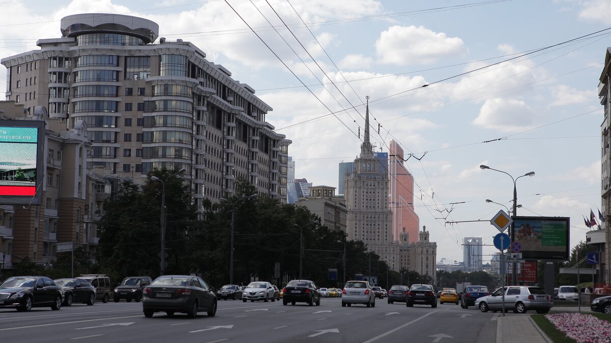 Домам на Новом Арбате утеплят фасады – Москва 24, 25.09.2014