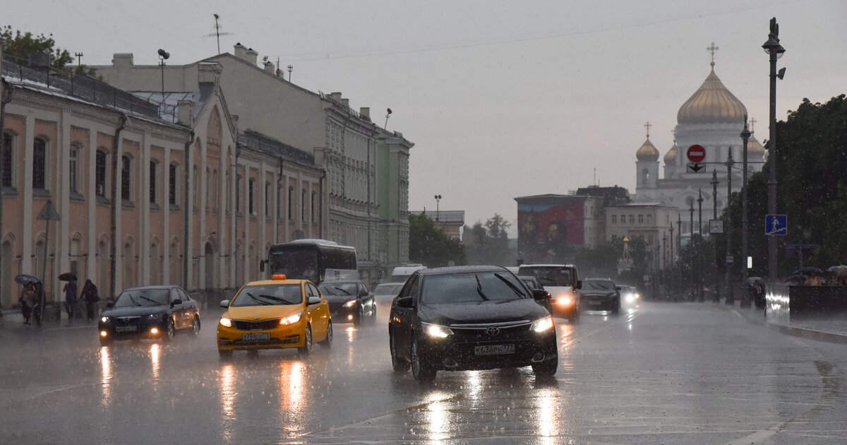 Непогода в москве